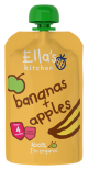 Ella's Kitchen Stage 1 Organic Bananas & Apples 120g